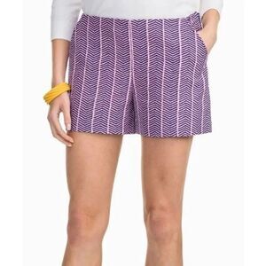 Southern Tide Blue Night Abstract Alice Shorts Size 2